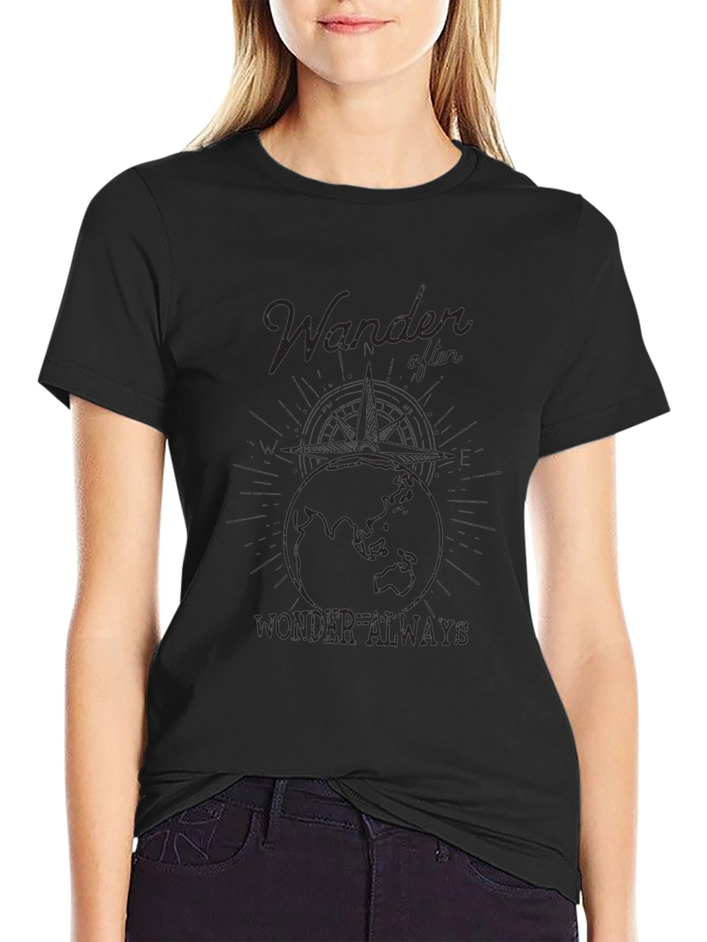 Wander Often Wonder Always Graphic Tee