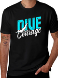 Dive with Courage Graphic T-Shirt