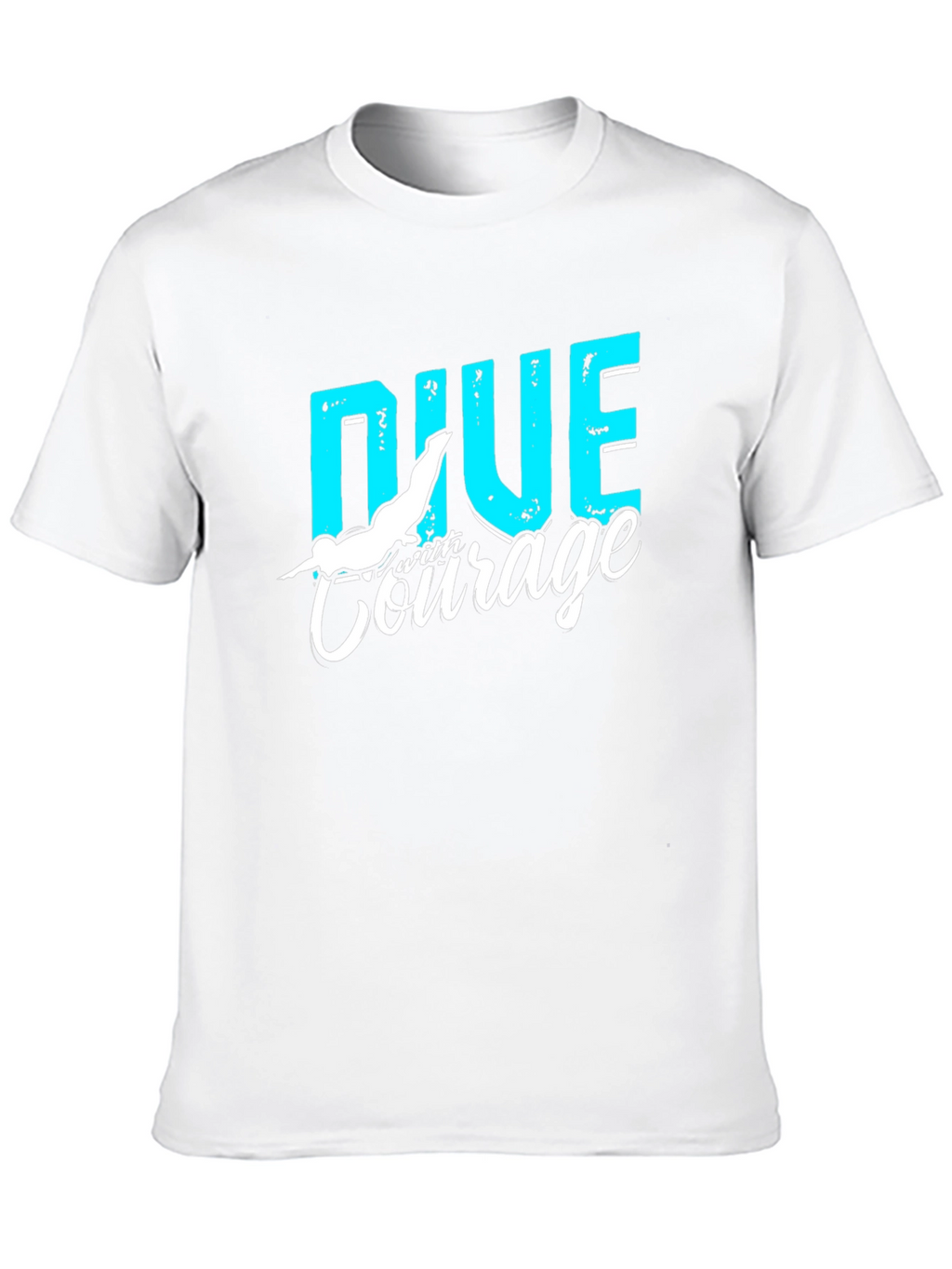 Dive with Courage Graphic T-Shirt