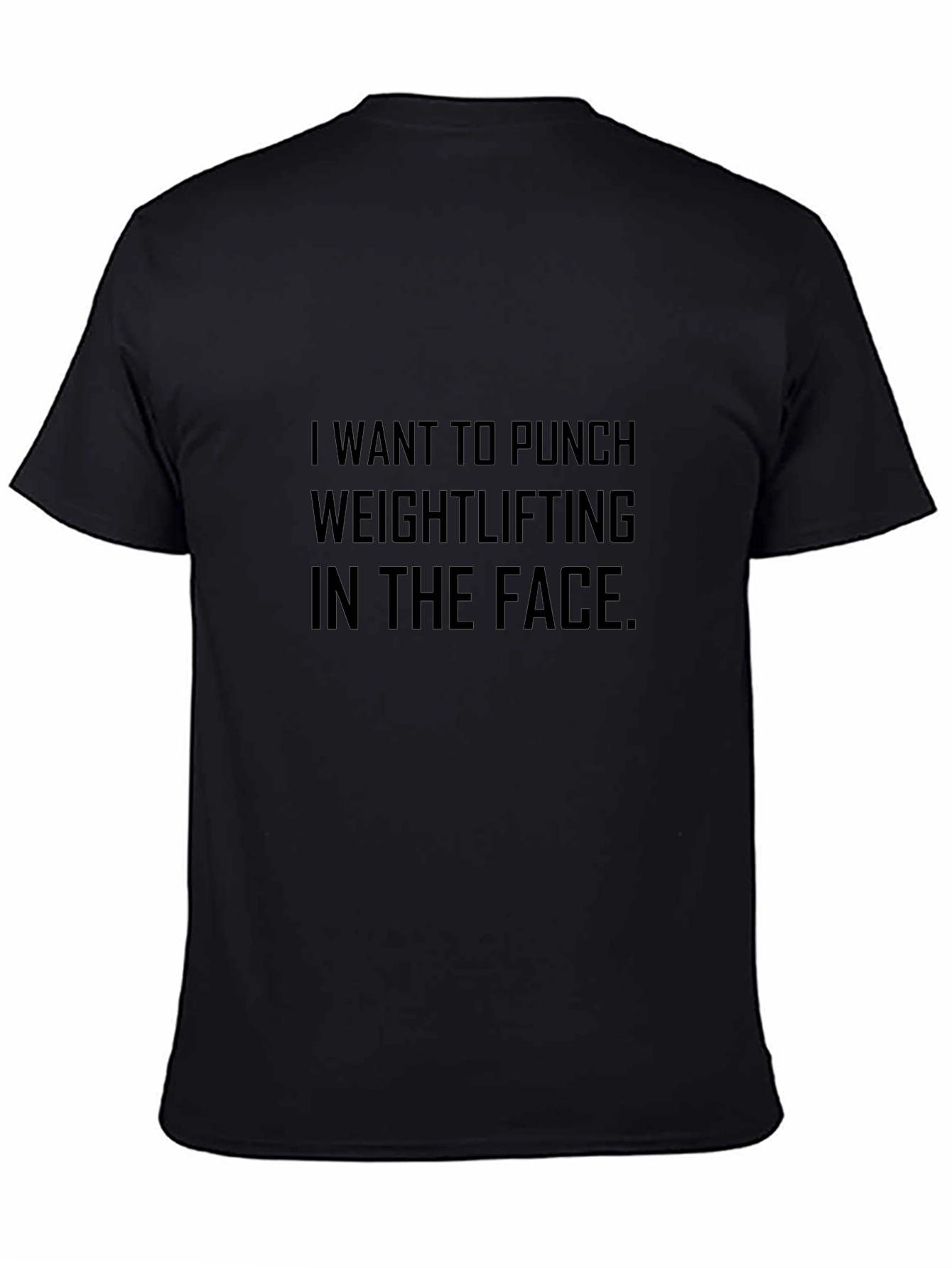 Punch Weightlifting Funny Graphic Tee