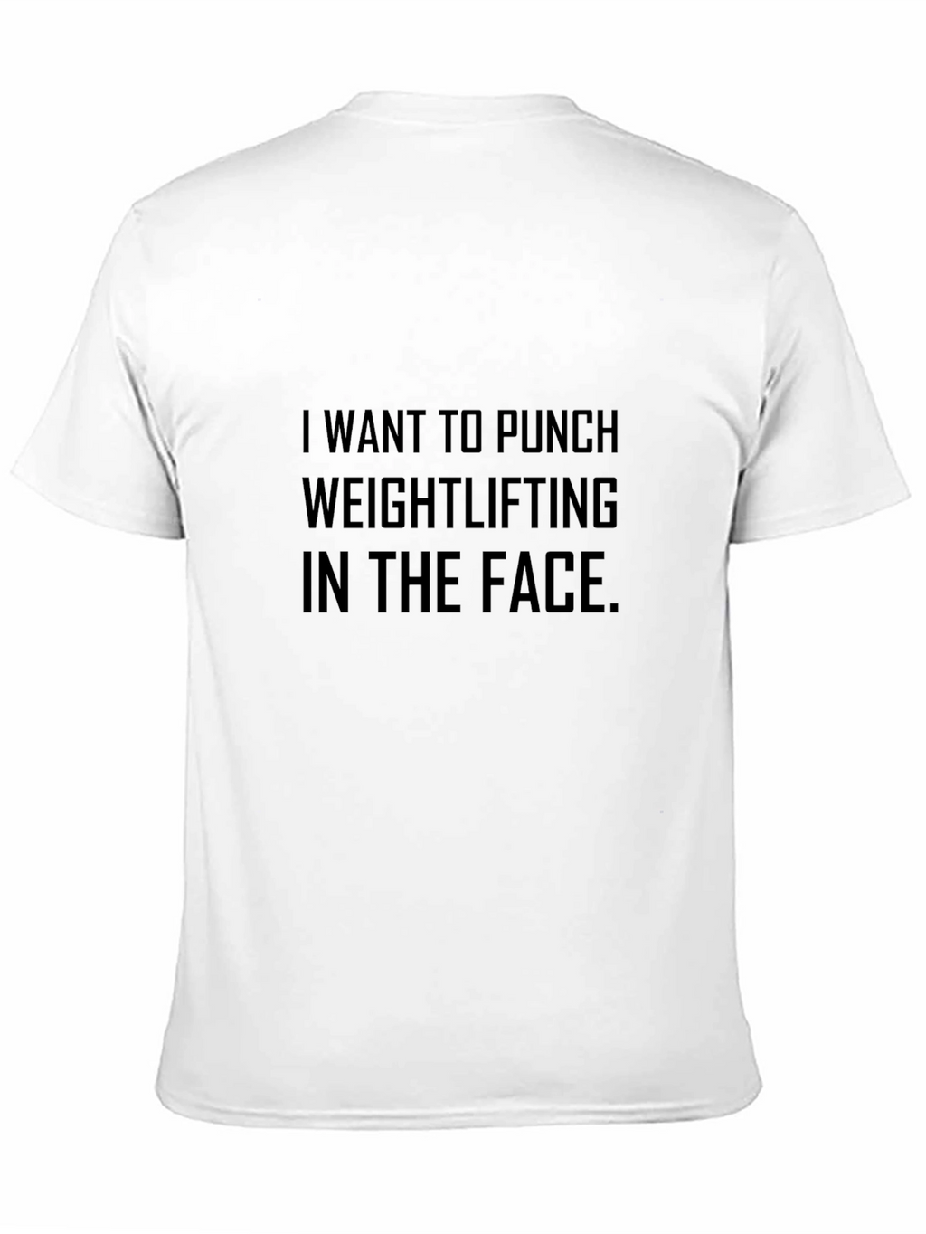Punch Weightlifting Funny Graphic Tee