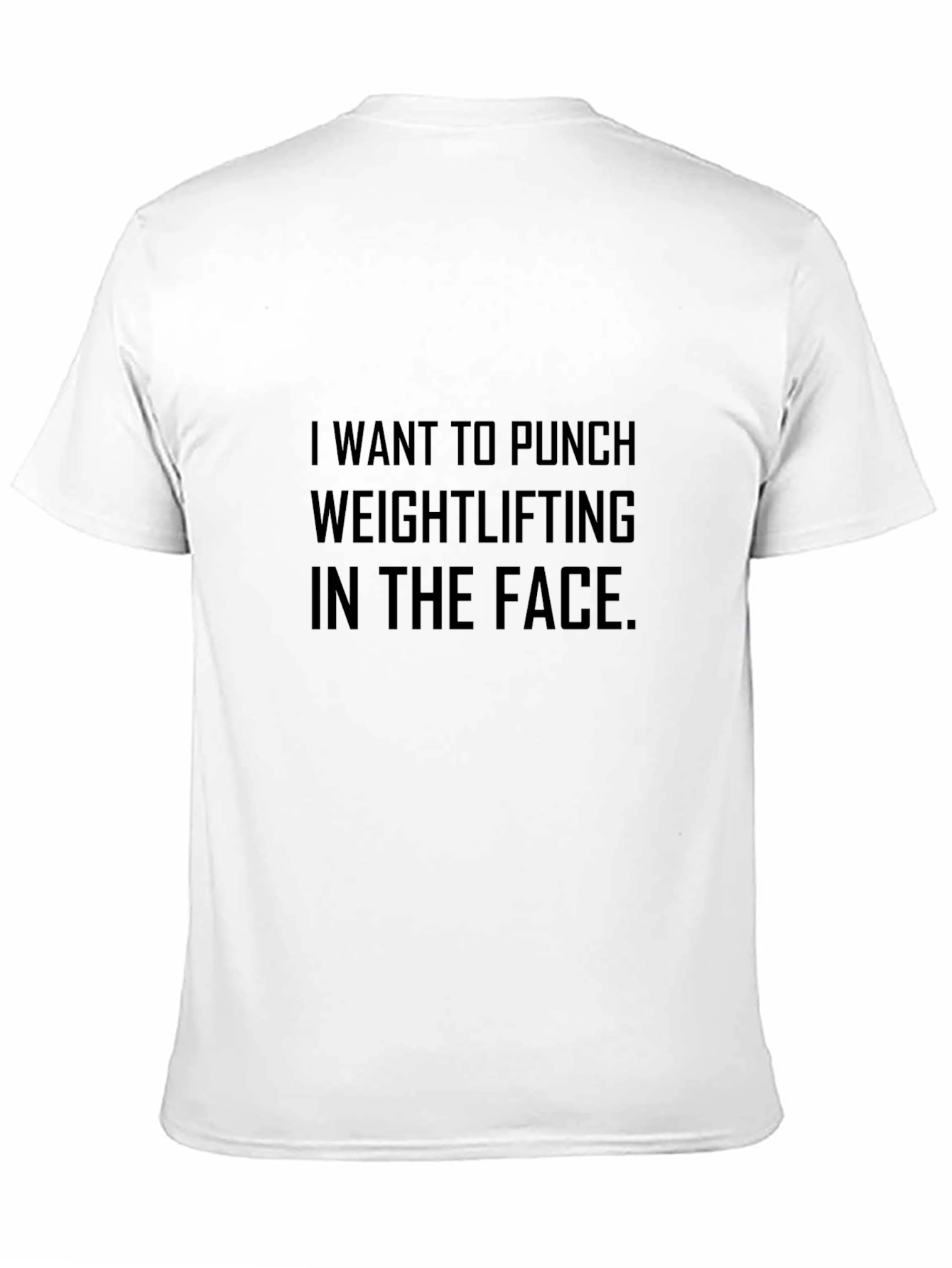 Punch Weightlifting Funny Graphic Tee