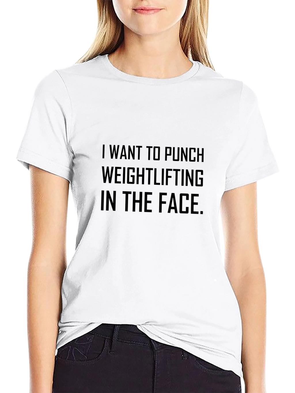 Punch Weightlifting Funny Graphic Tee