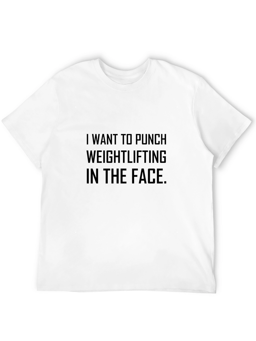 Punch Weightlifting Funny Graphic Tee