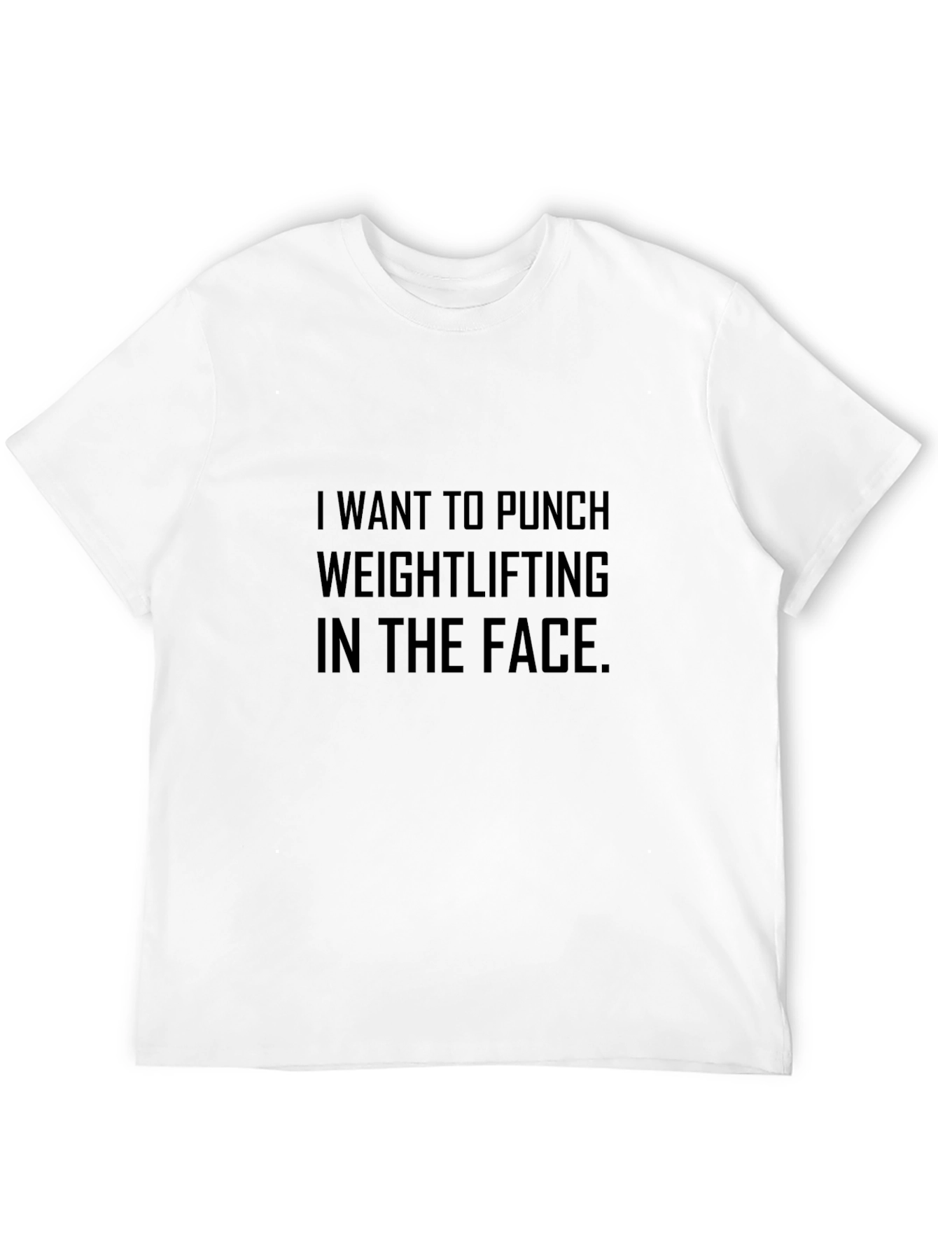Punch Weightlifting Funny Graphic Tee