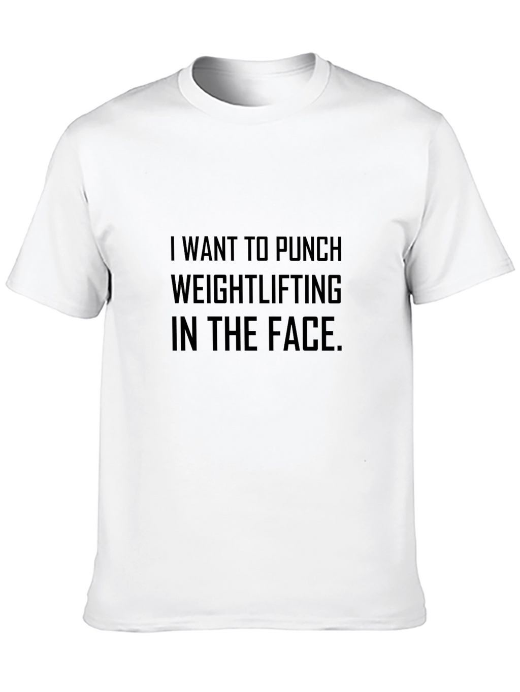 Punch Weightlifting Funny Graphic Tee