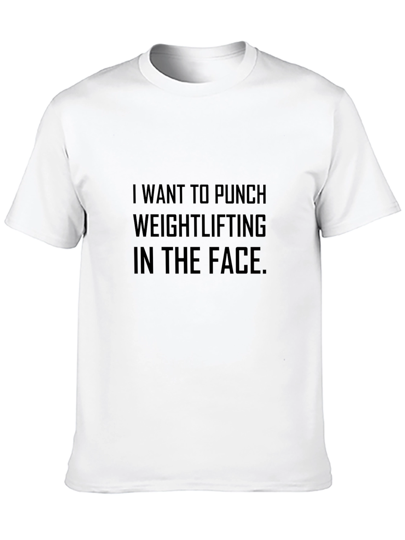 Punch Weightlifting Funny Graphic Tee