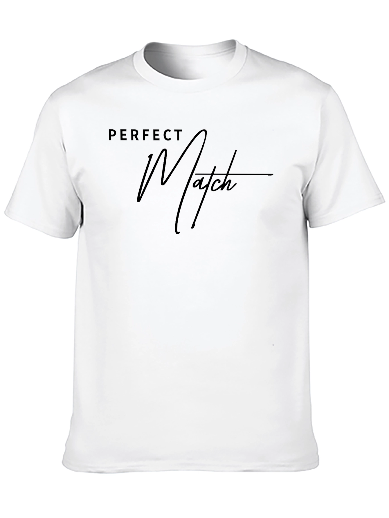 Perfect Match Black T-Shirt