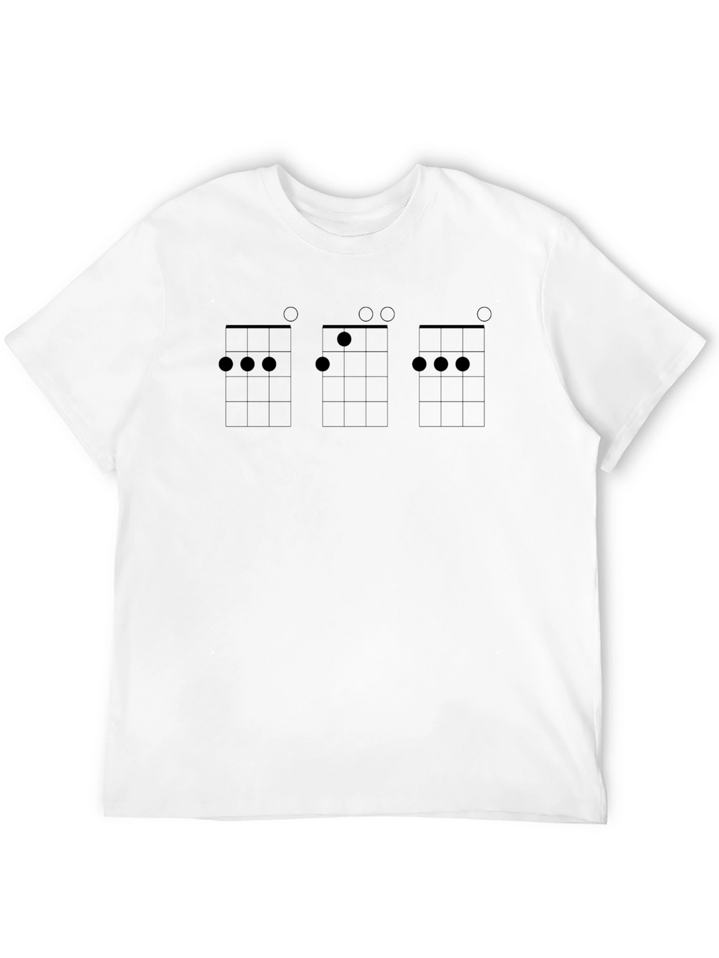 Ukulele Chord T-Shirt - Music Lover Tee