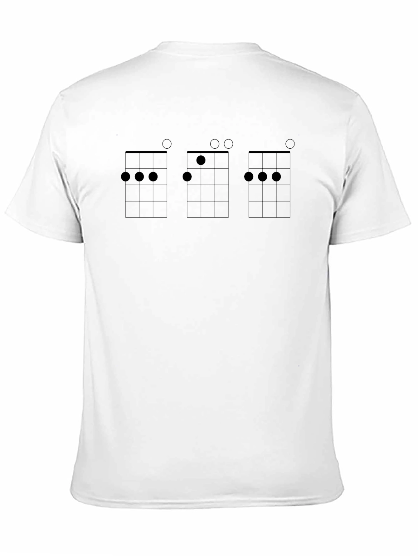 Ukulele Chord T-Shirt - Music Lover Tee