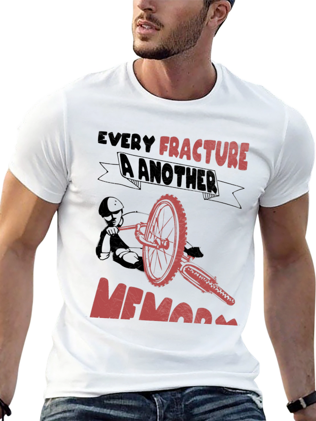 Every Fracture A Memory T-Shirt Biker Tee