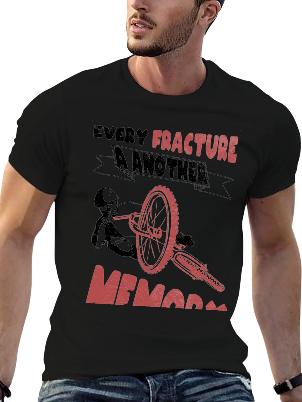 Every Fracture A Memory T-Shirt Biker Tee