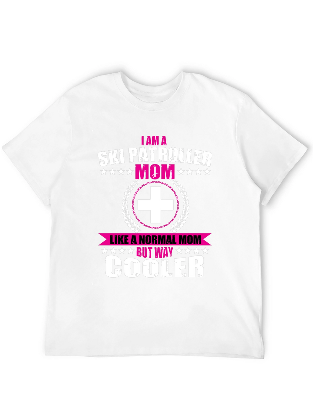 Ski Patrol Mom Graphic Tee - Cool Mom Edition