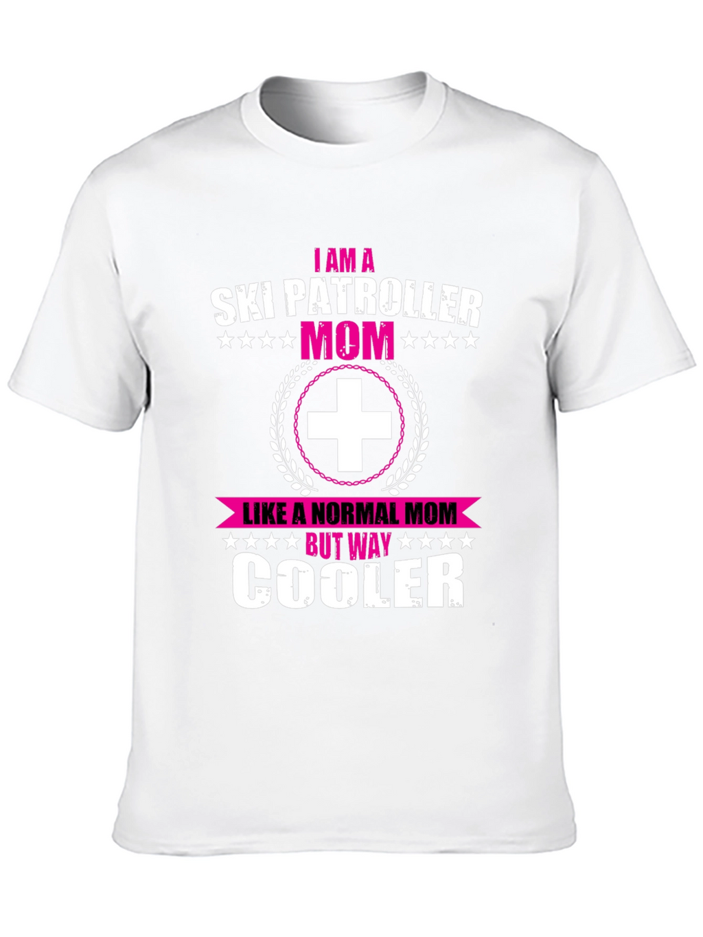 Ski Patrol Mom Graphic Tee - Cool Mom Edition