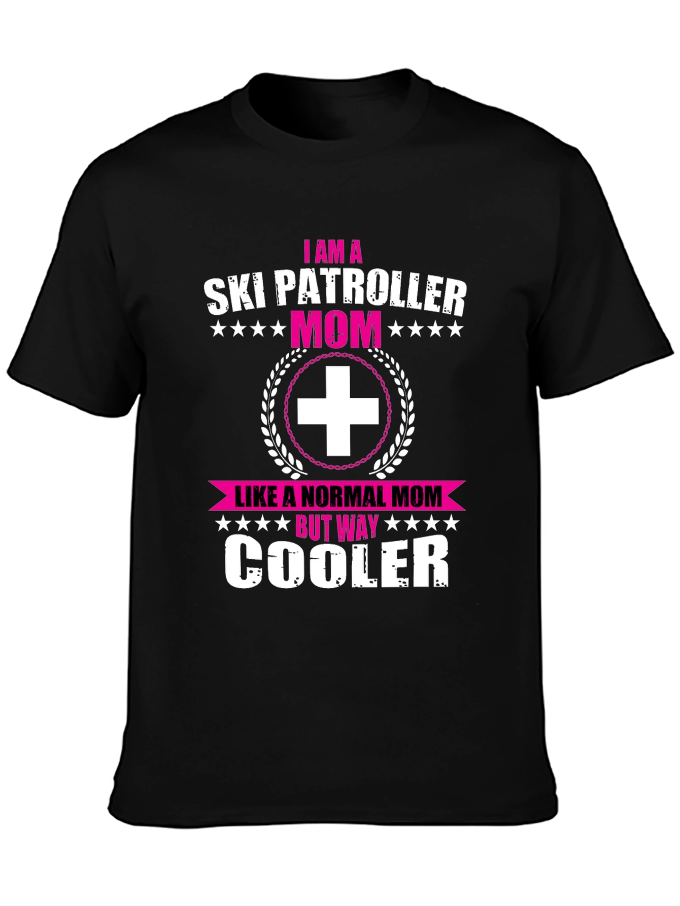 Ski Patrol Mom Graphic Tee - Cool Mom Edition