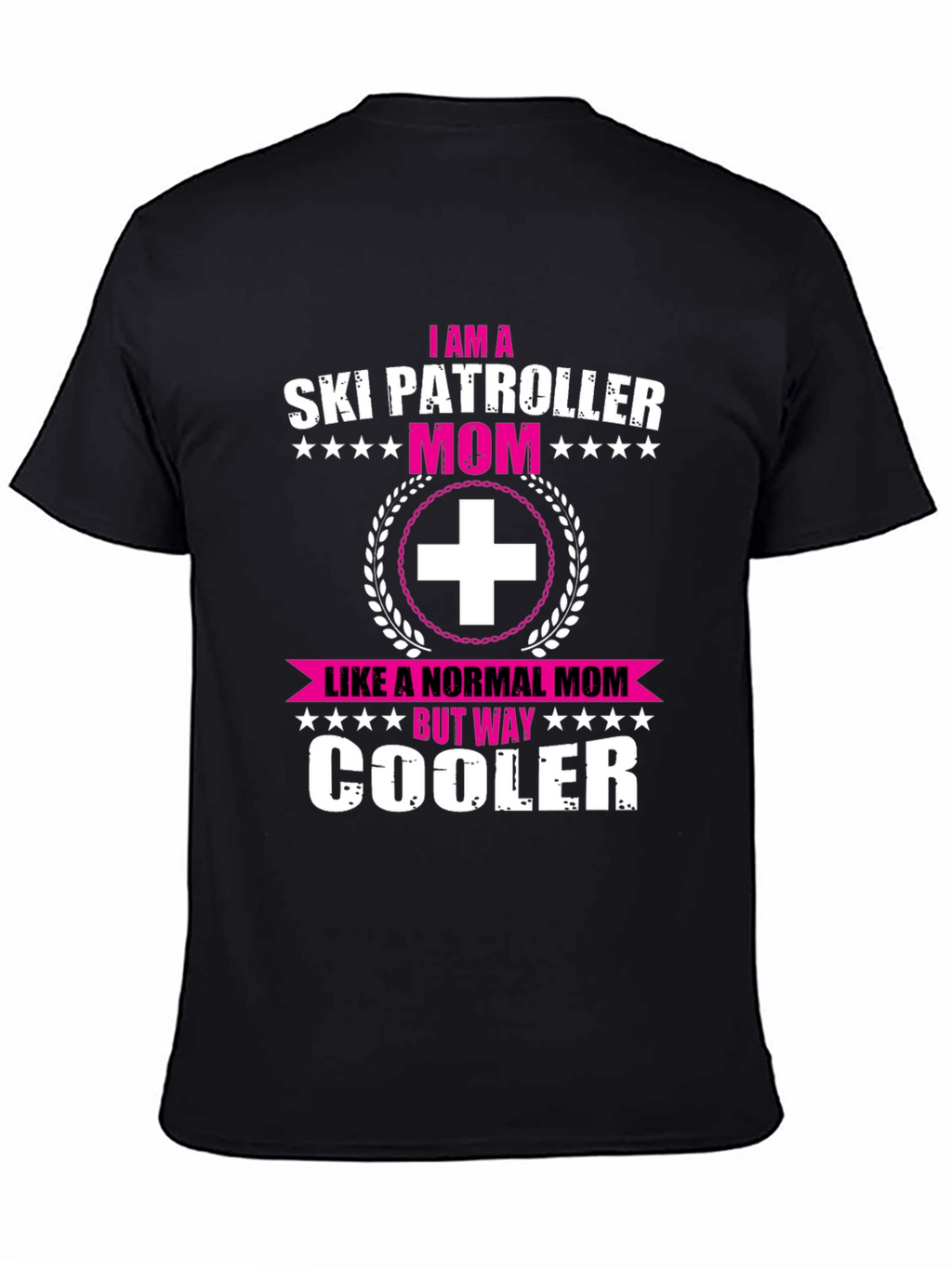 Ski Patrol Mom Graphic Tee - Cool Mom Edition