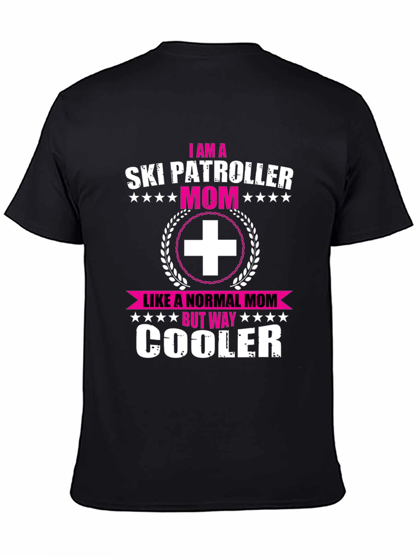 Ski Patrol Mom Graphic Tee - Cool Mom Edition