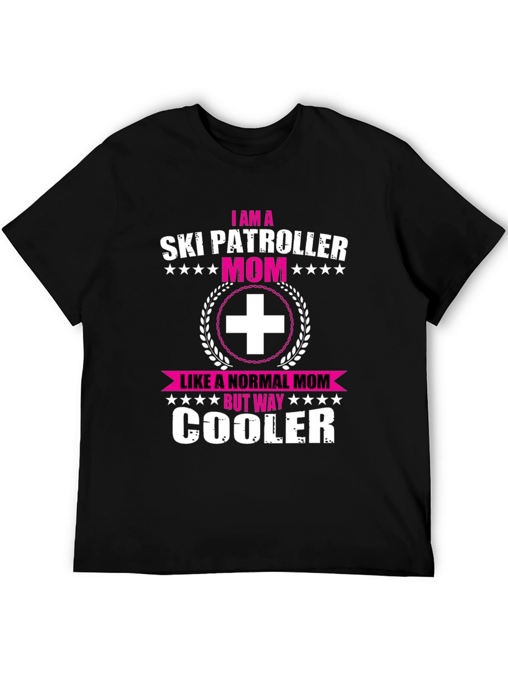 Ski Patrol Mom Graphic Tee - Cool Mom Edition