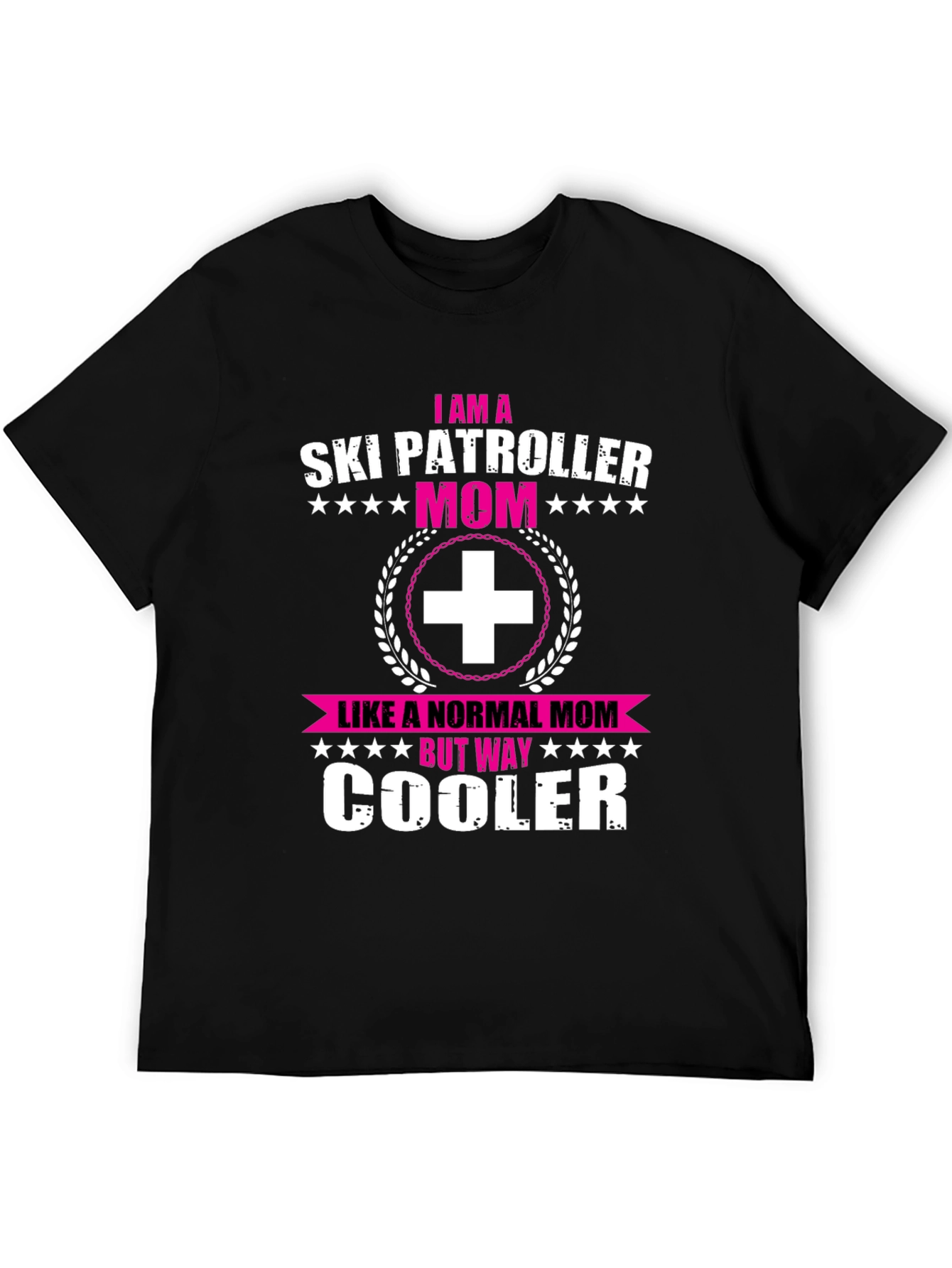 Ski Patrol Mom Graphic Tee - Cool Mom Edition