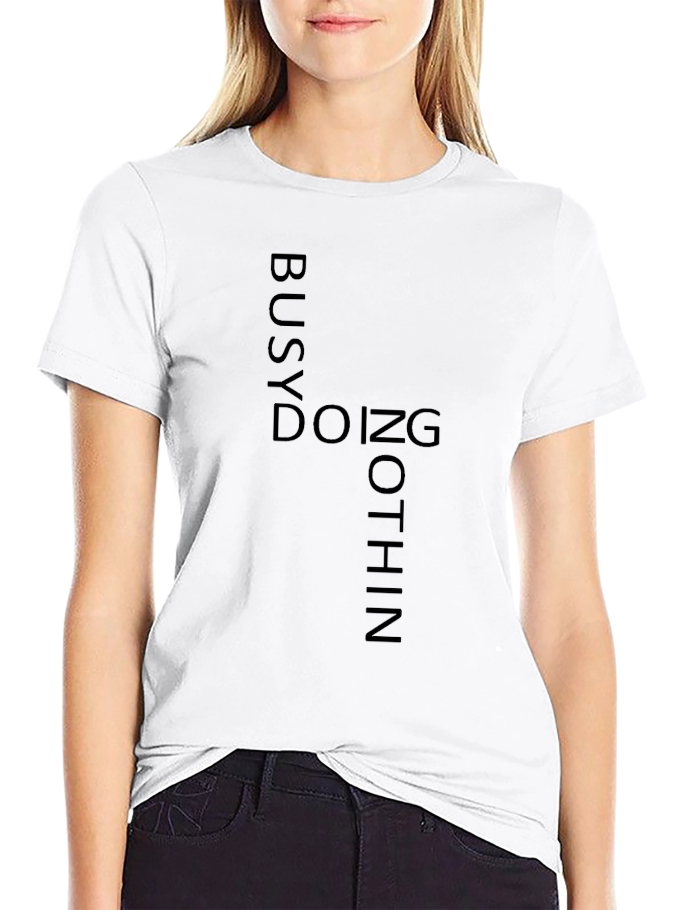 Busy Doing Nothing Graphic Tee