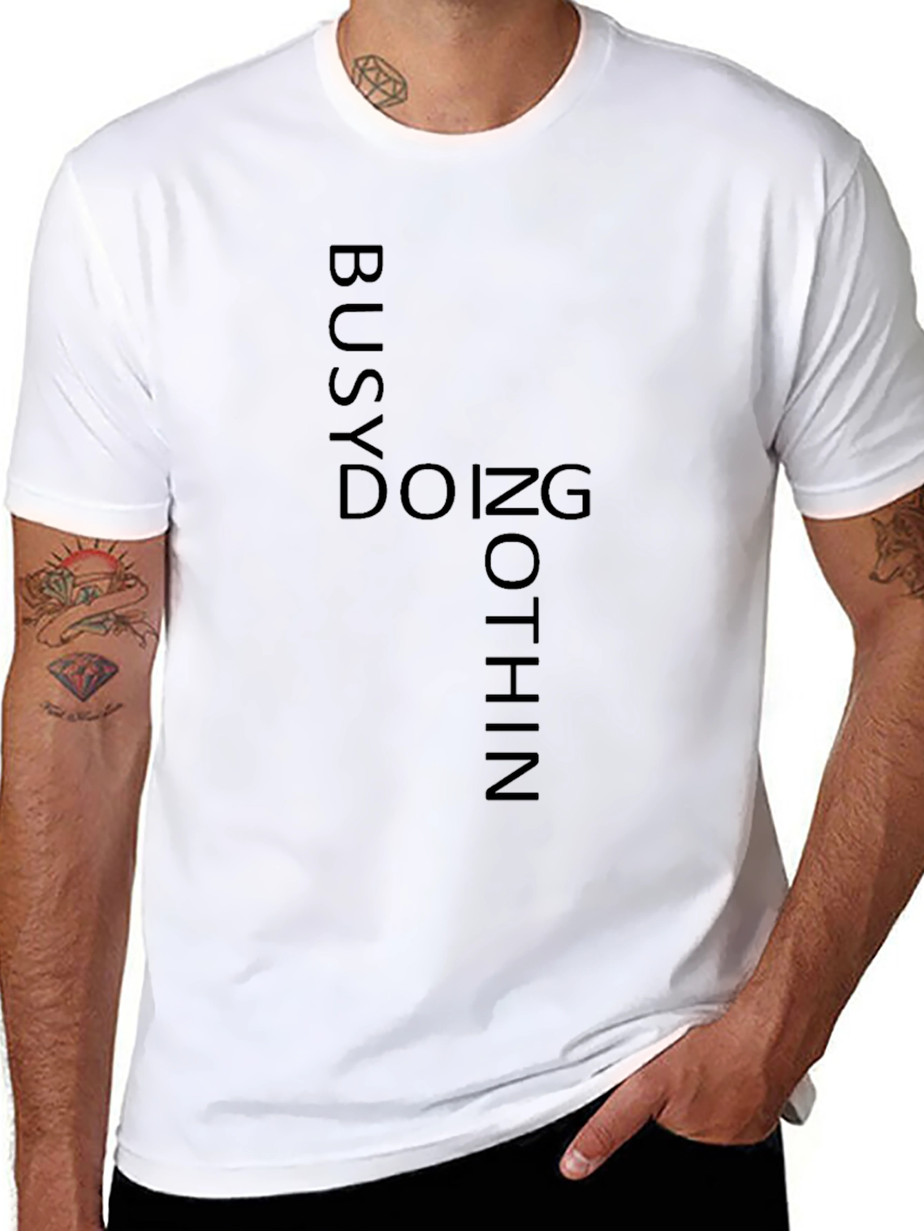 Busy Doing Nothing Graphic Tee