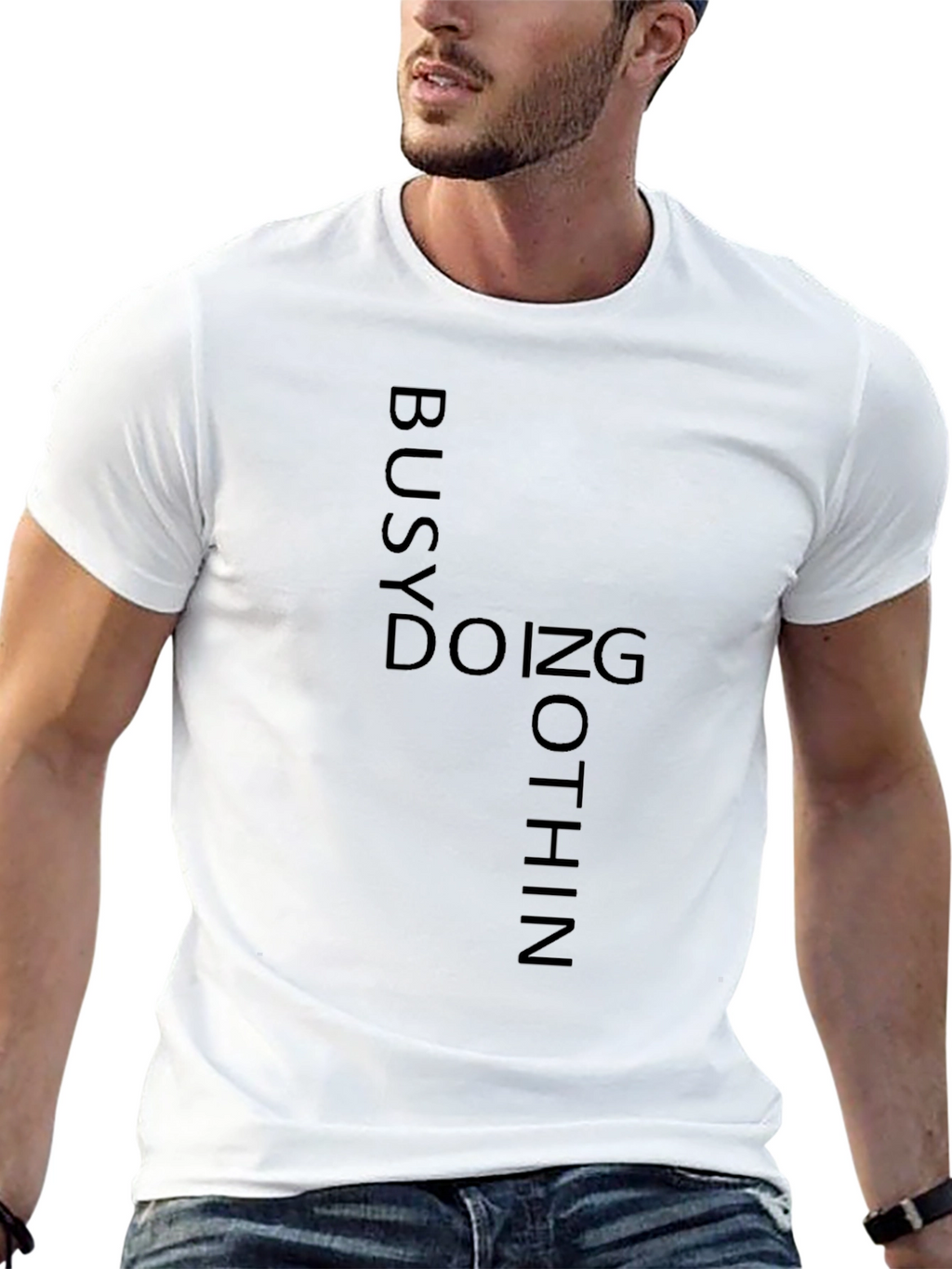 Busy Doing Nothing Graphic Tee
