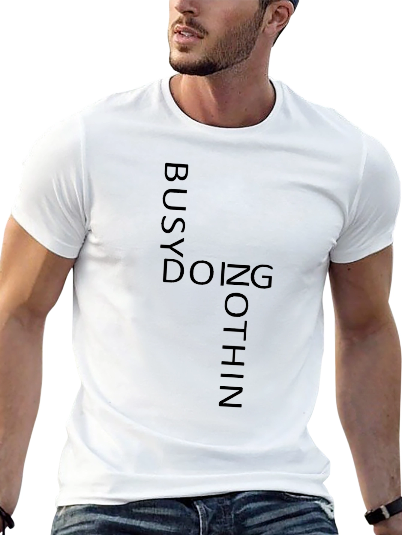Busy Doing Nothing Graphic Tee