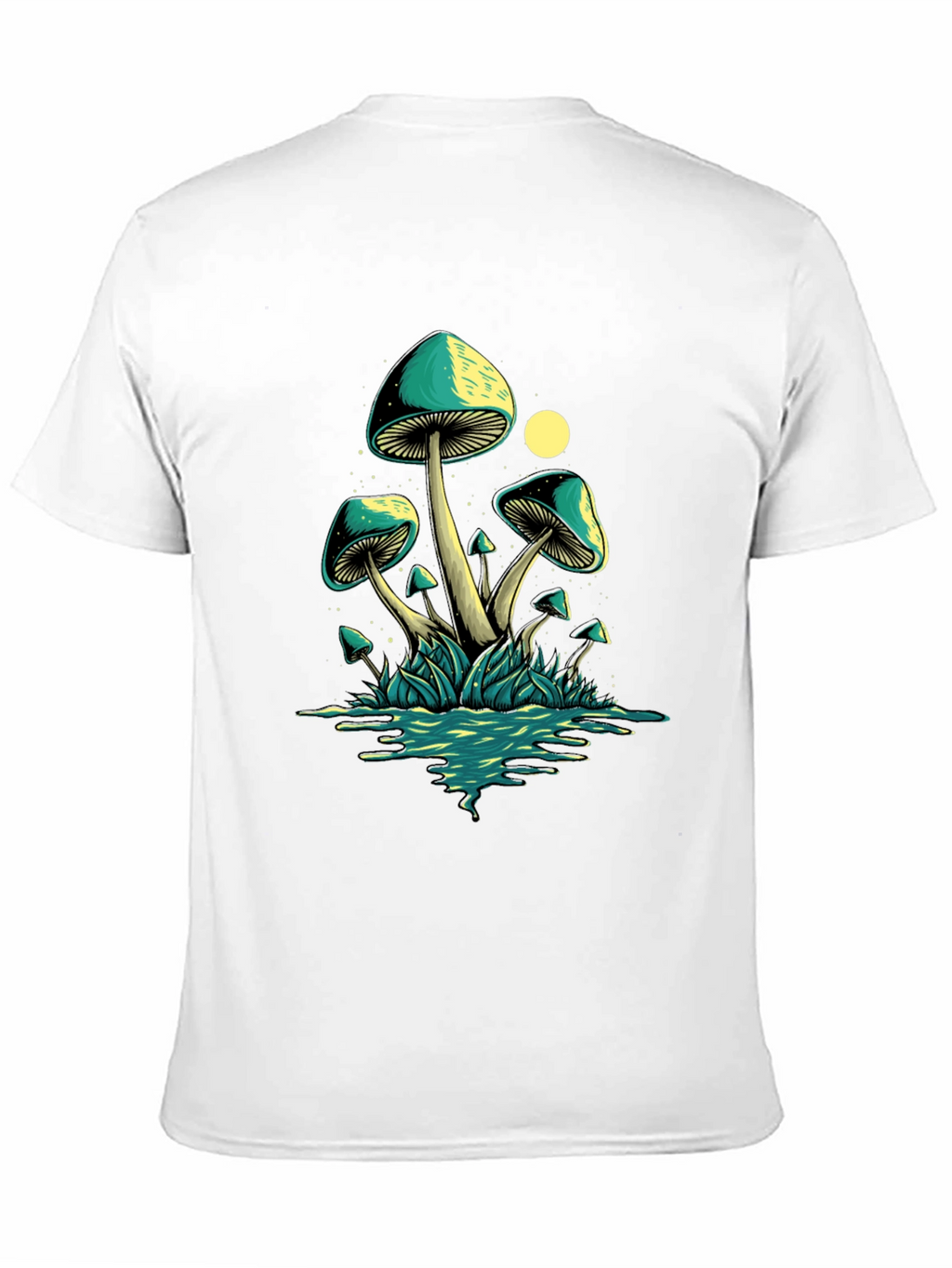 Mushroom Graphic Tee - Glow in the Dark Print