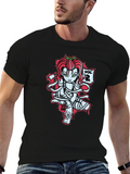 Tomato Girl Mummy Graphic Black T-Shirt