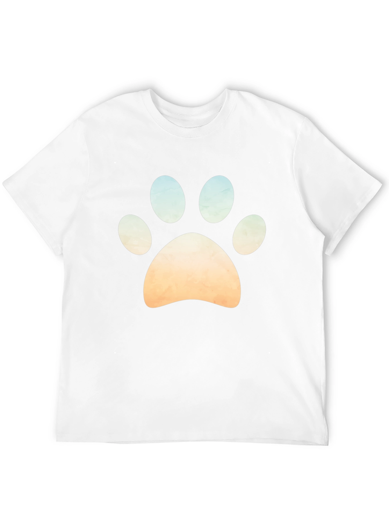 Paw Print Graphic Tee - Casual Style