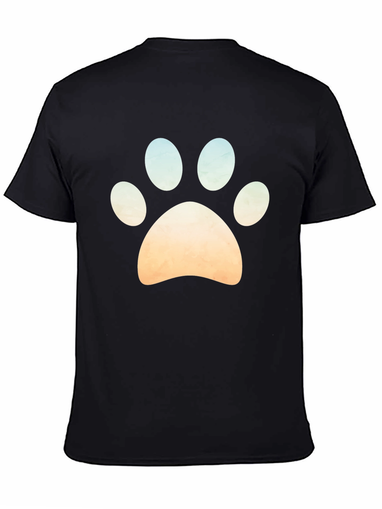 Paw Print Graphic Tee - Casual Style