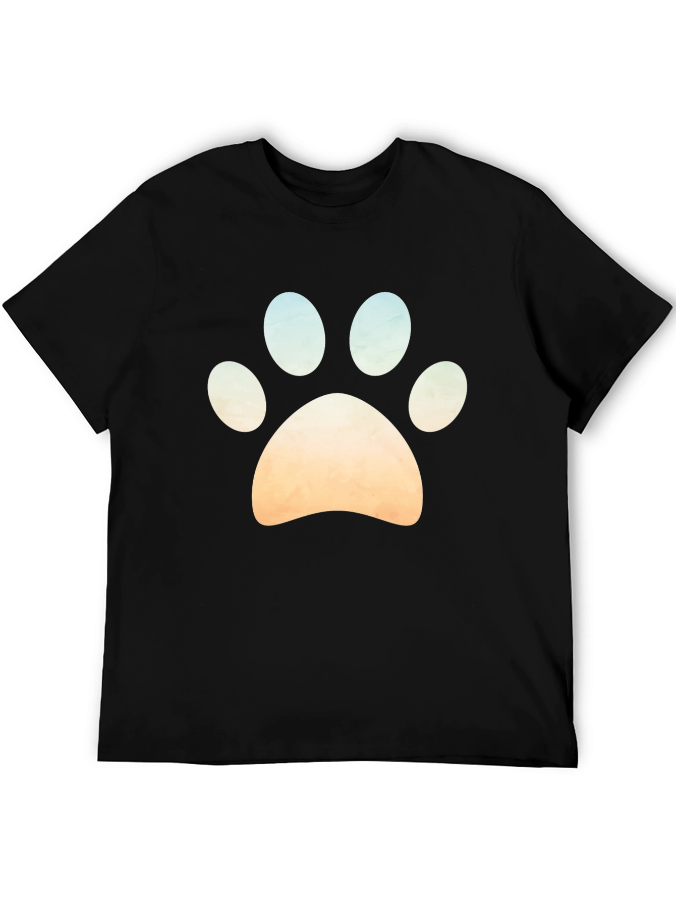 Paw Print Graphic Tee - Casual Style
