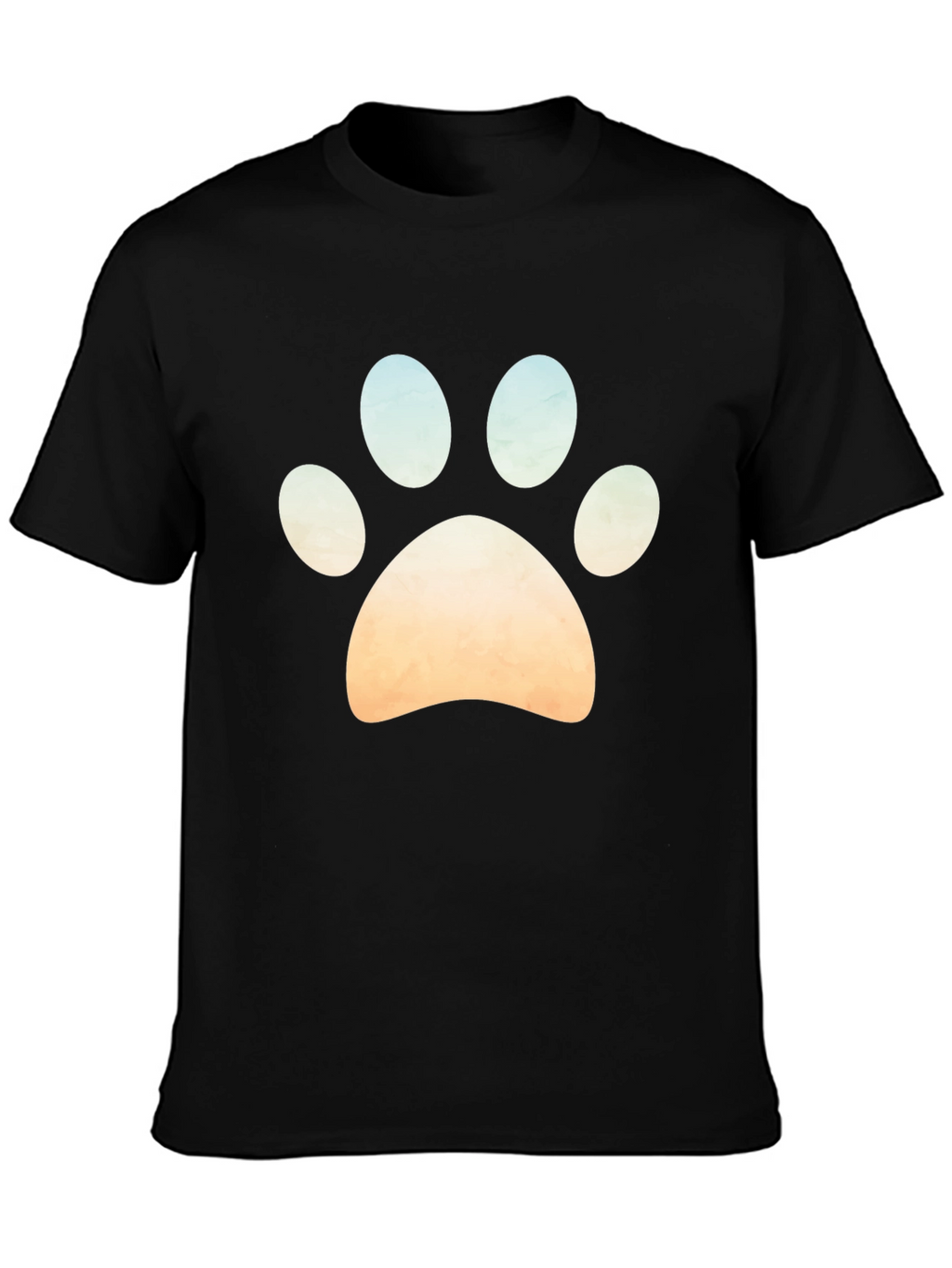 Paw Print Graphic Tee - Casual Style