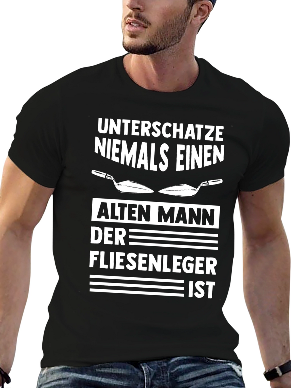 Never Underestimate an Old Man T-Shirt