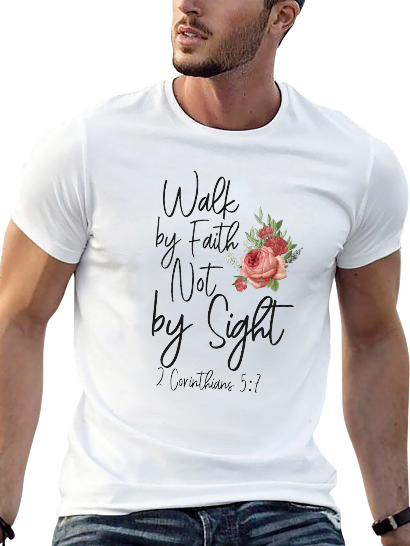 Walk By Faith Graphic T-Shirt