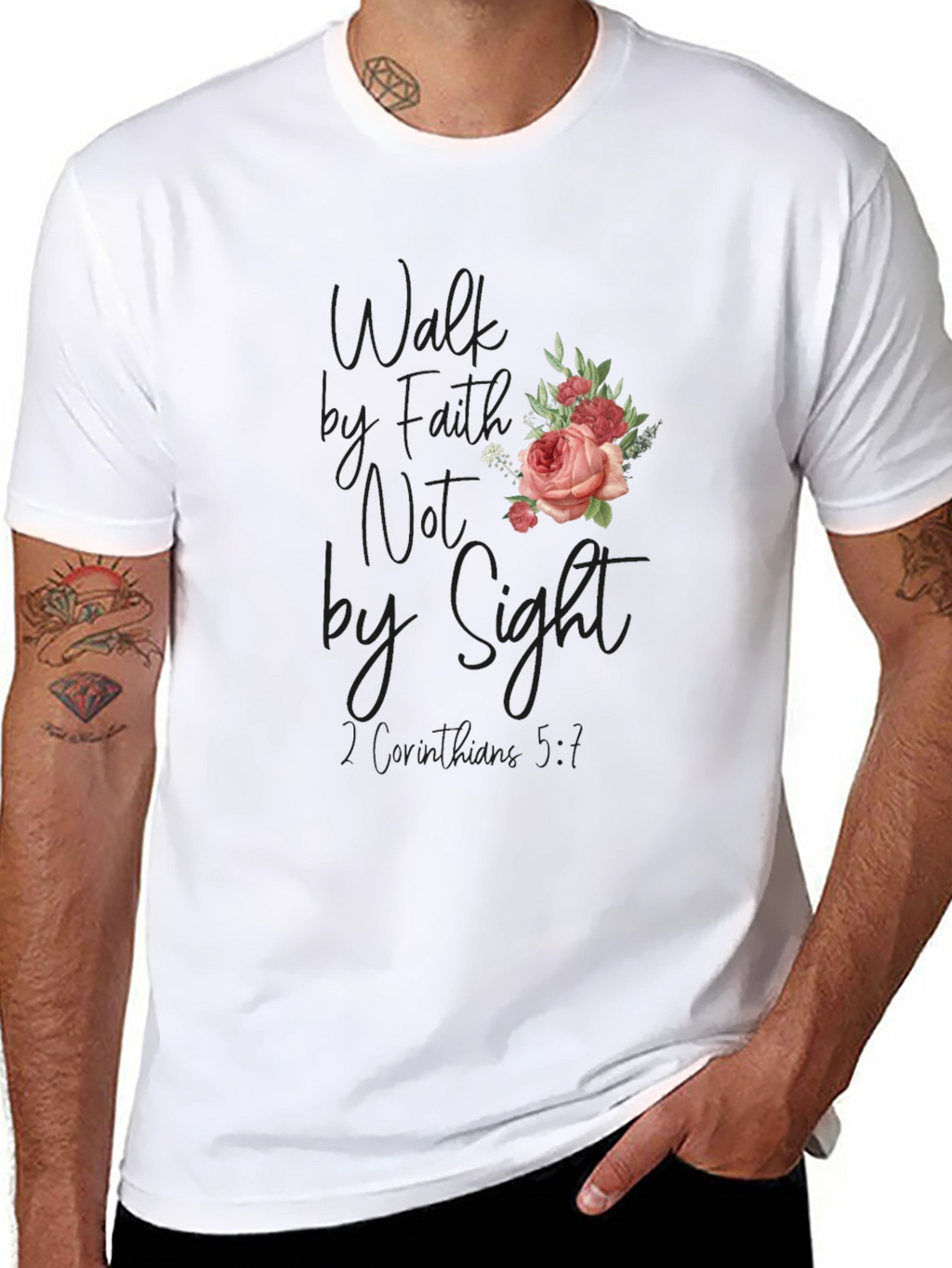 Walk By Faith Graphic T-Shirt