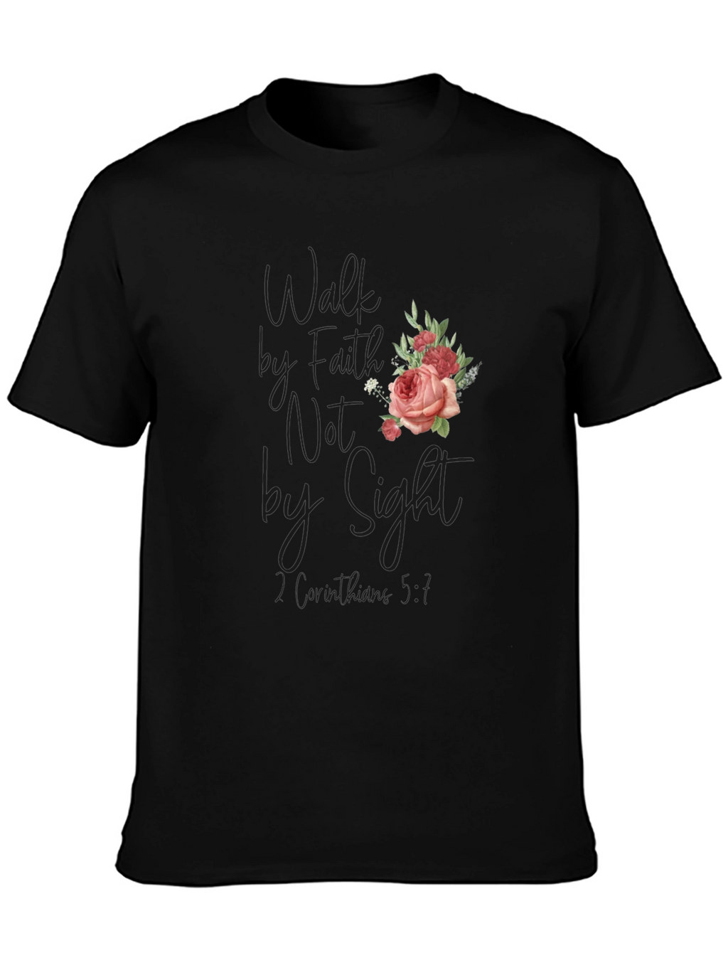 Walk By Faith Graphic T-Shirt