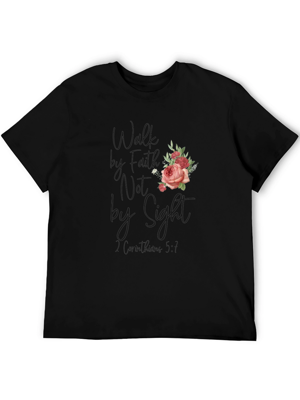 Walk By Faith Graphic T-Shirt