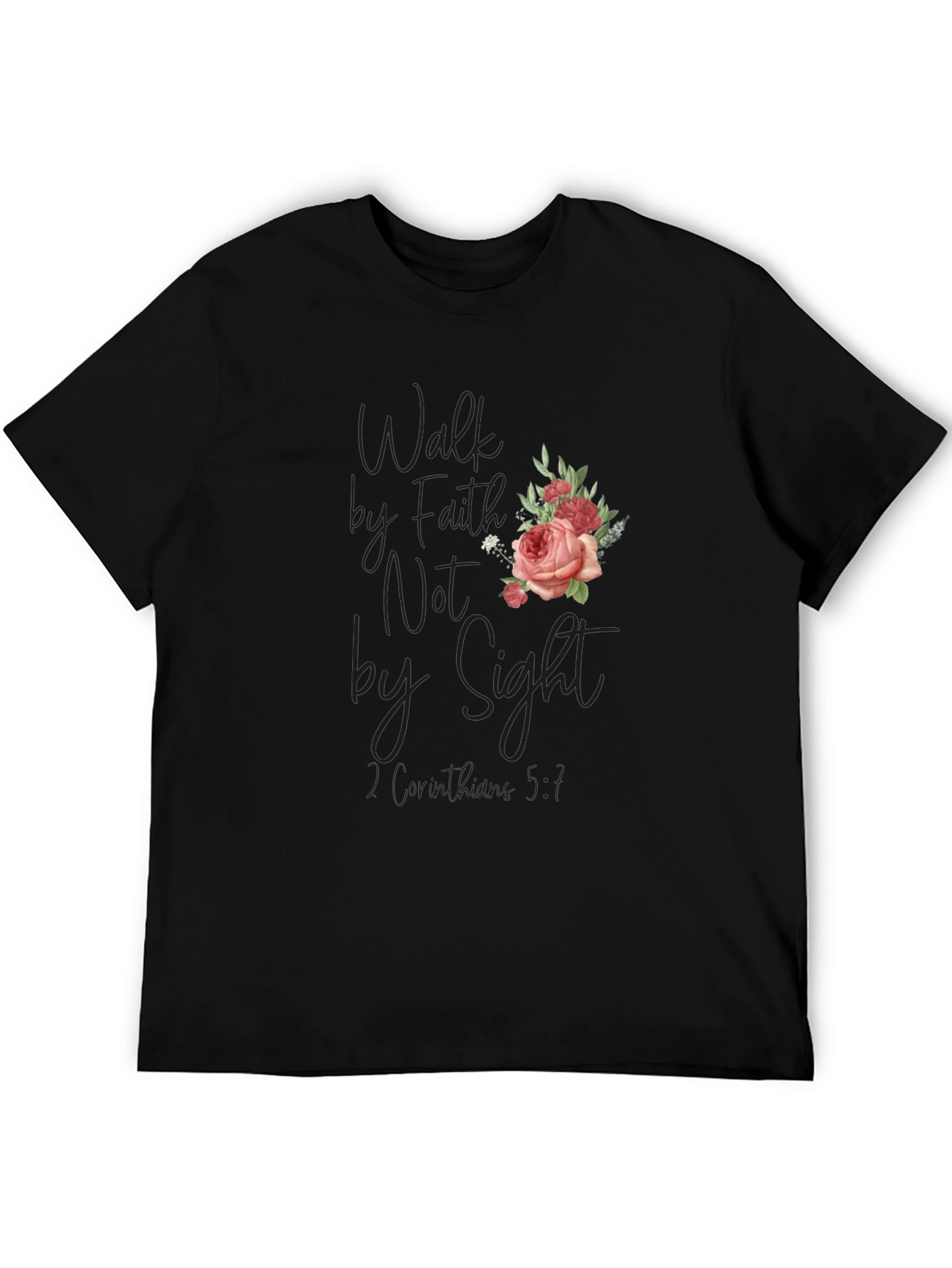 Walk By Faith Graphic T-Shirt