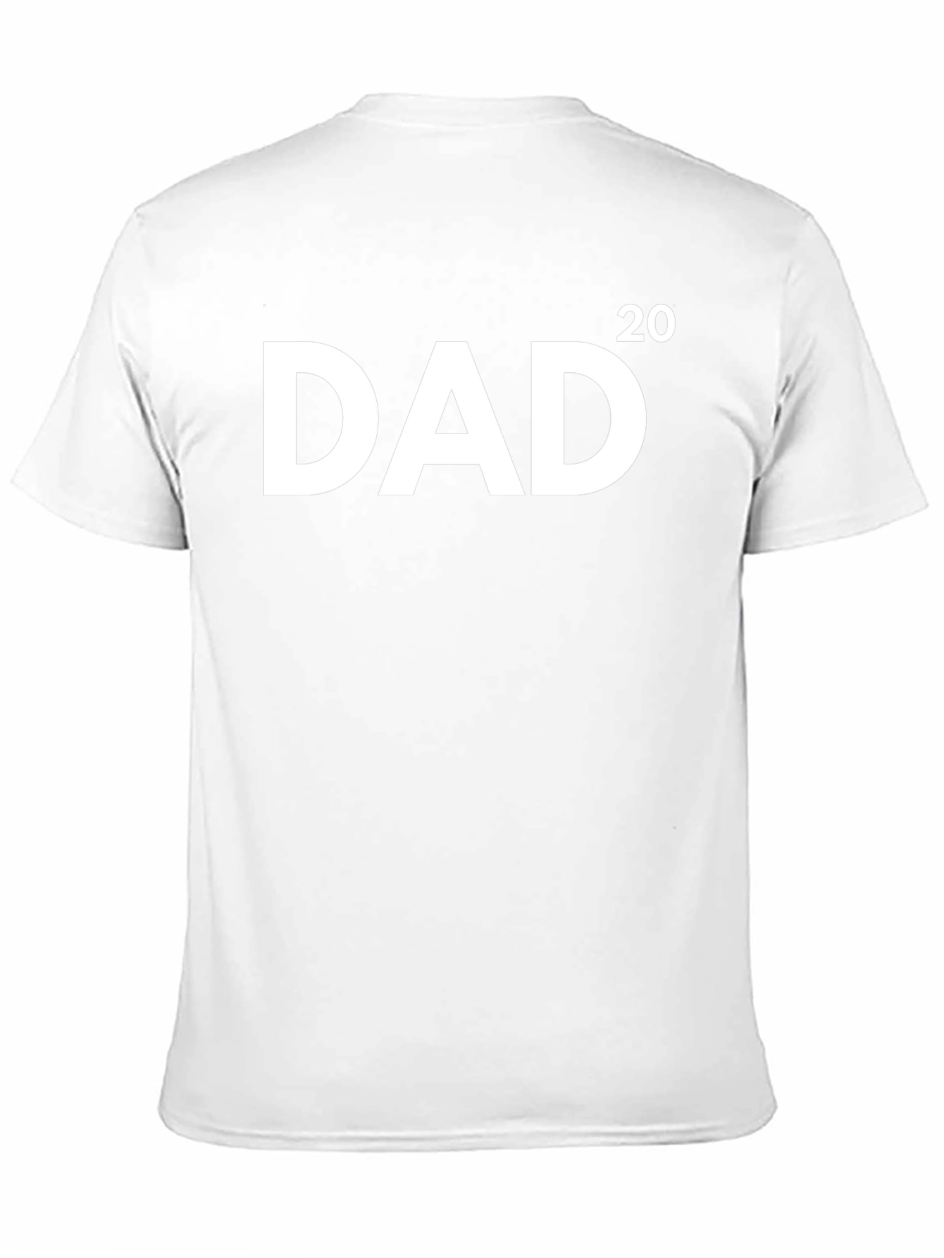 DAD 2020 Black Cotton T-Shirt