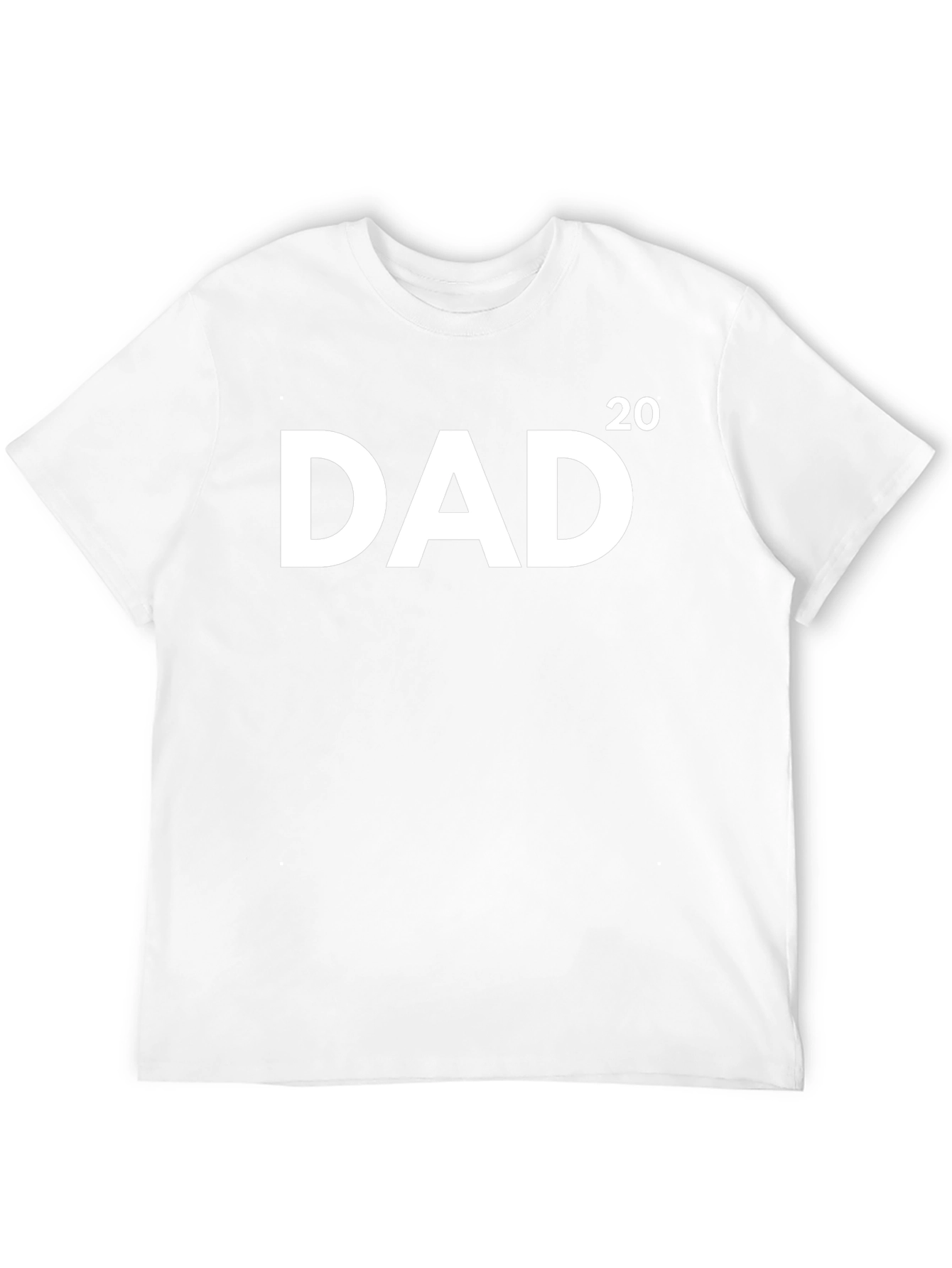 DAD 2020 Black Cotton T-Shirt