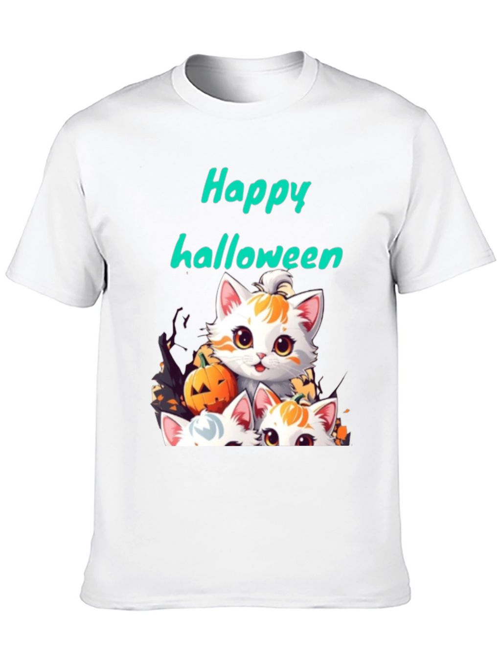 Halloween Cats Graphic Tee - Spooky Season