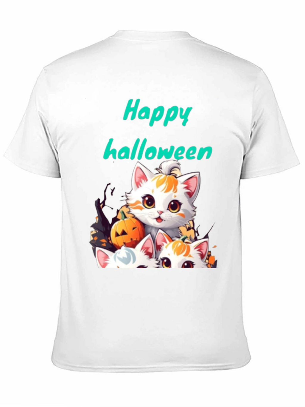 Halloween Cats Graphic Tee - Spooky Season