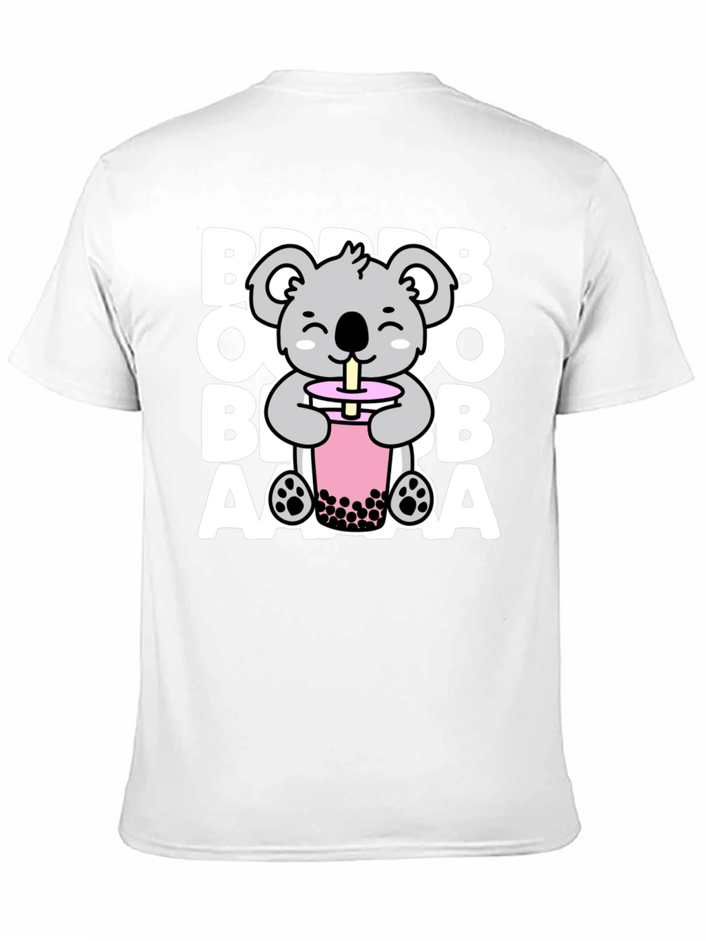 Cute Koala Boba Tea Graphic Tee