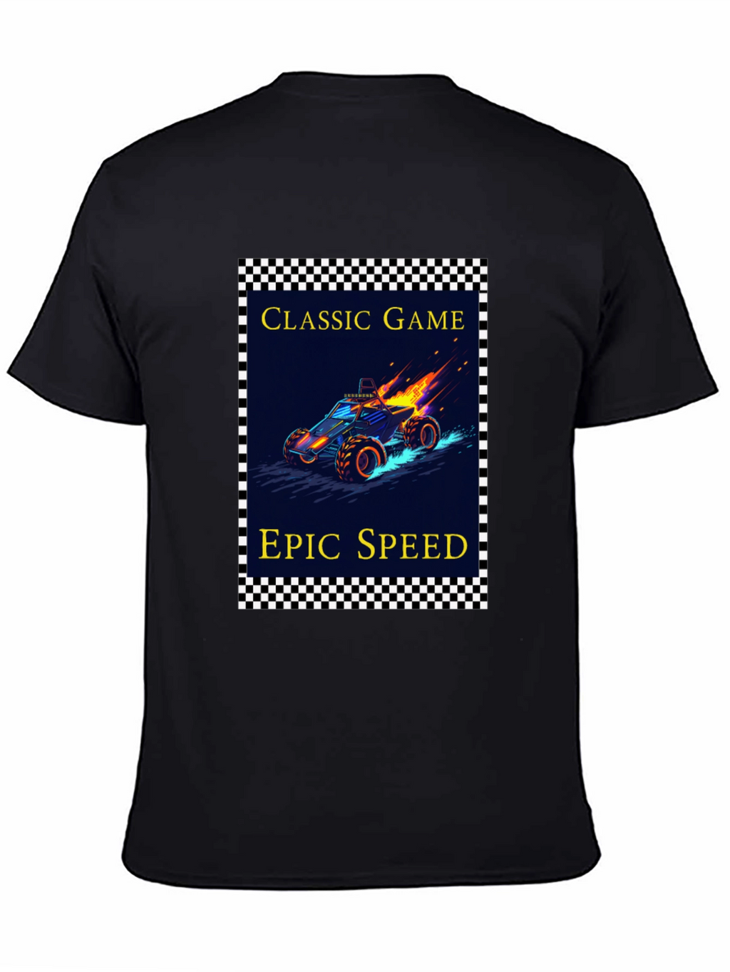 Classic Game Epic Speed Black T-Shirt