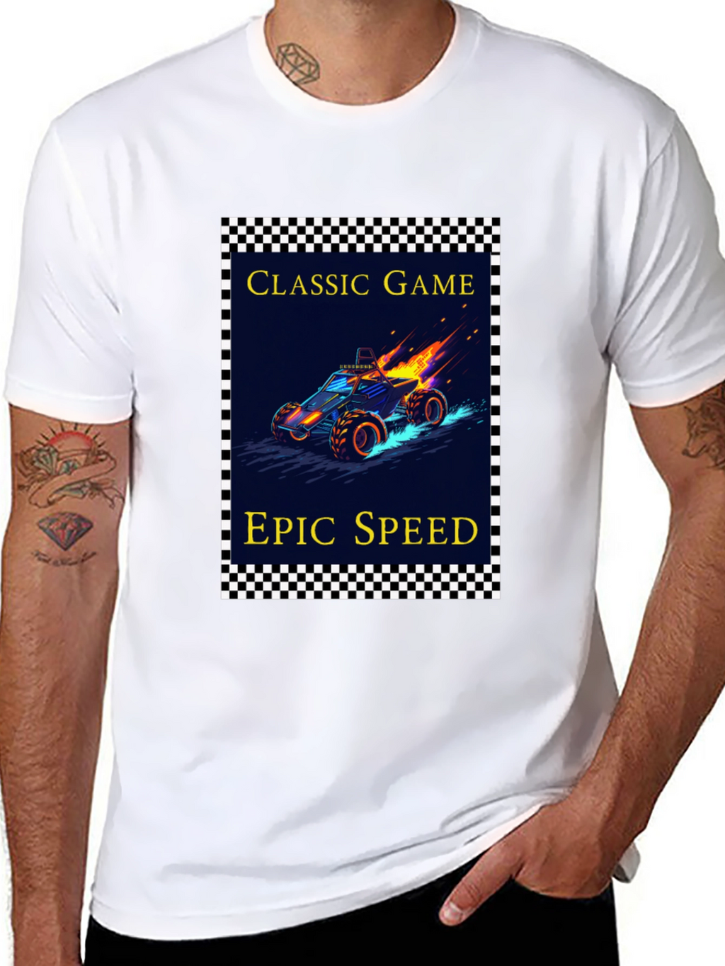 Classic Game Epic Speed Black T-Shirt