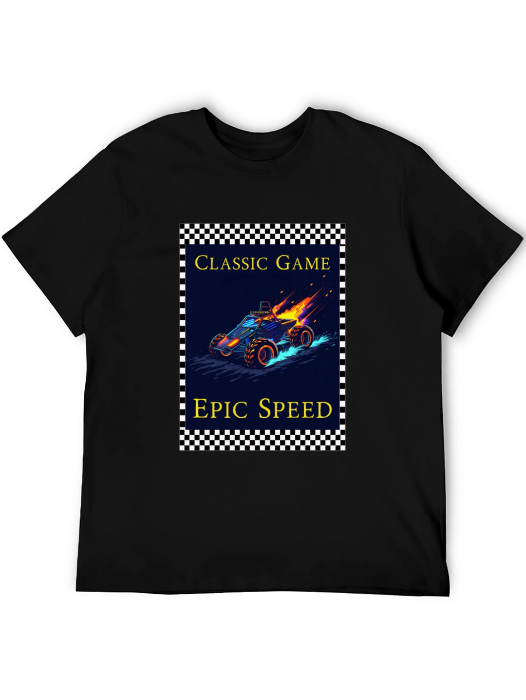 Classic Game Epic Speed Black T-Shirt