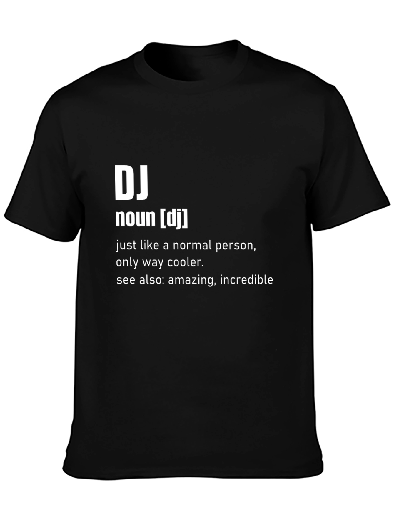 DJ Definition Black T-Shirt