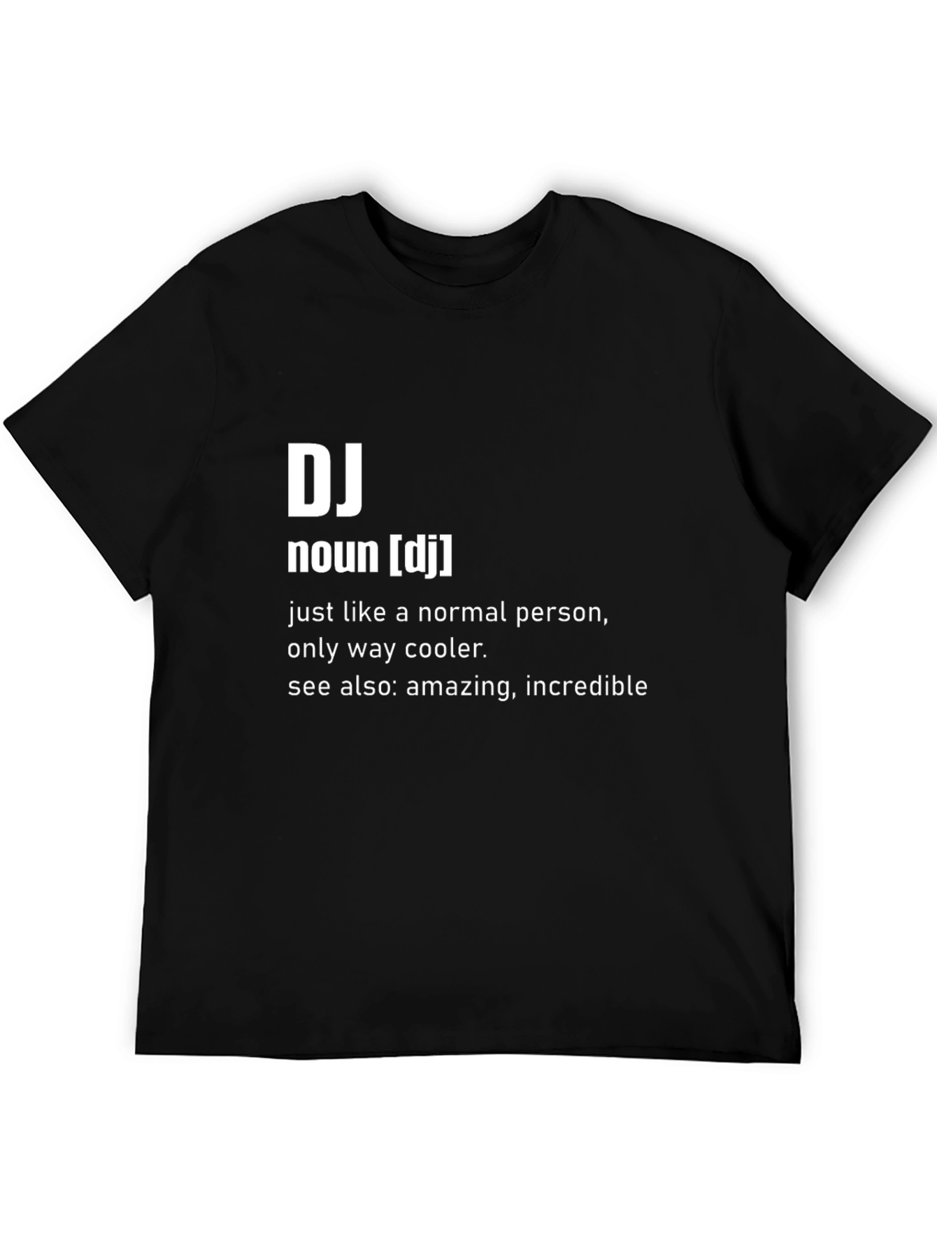 DJ Definition Black T-Shirt
