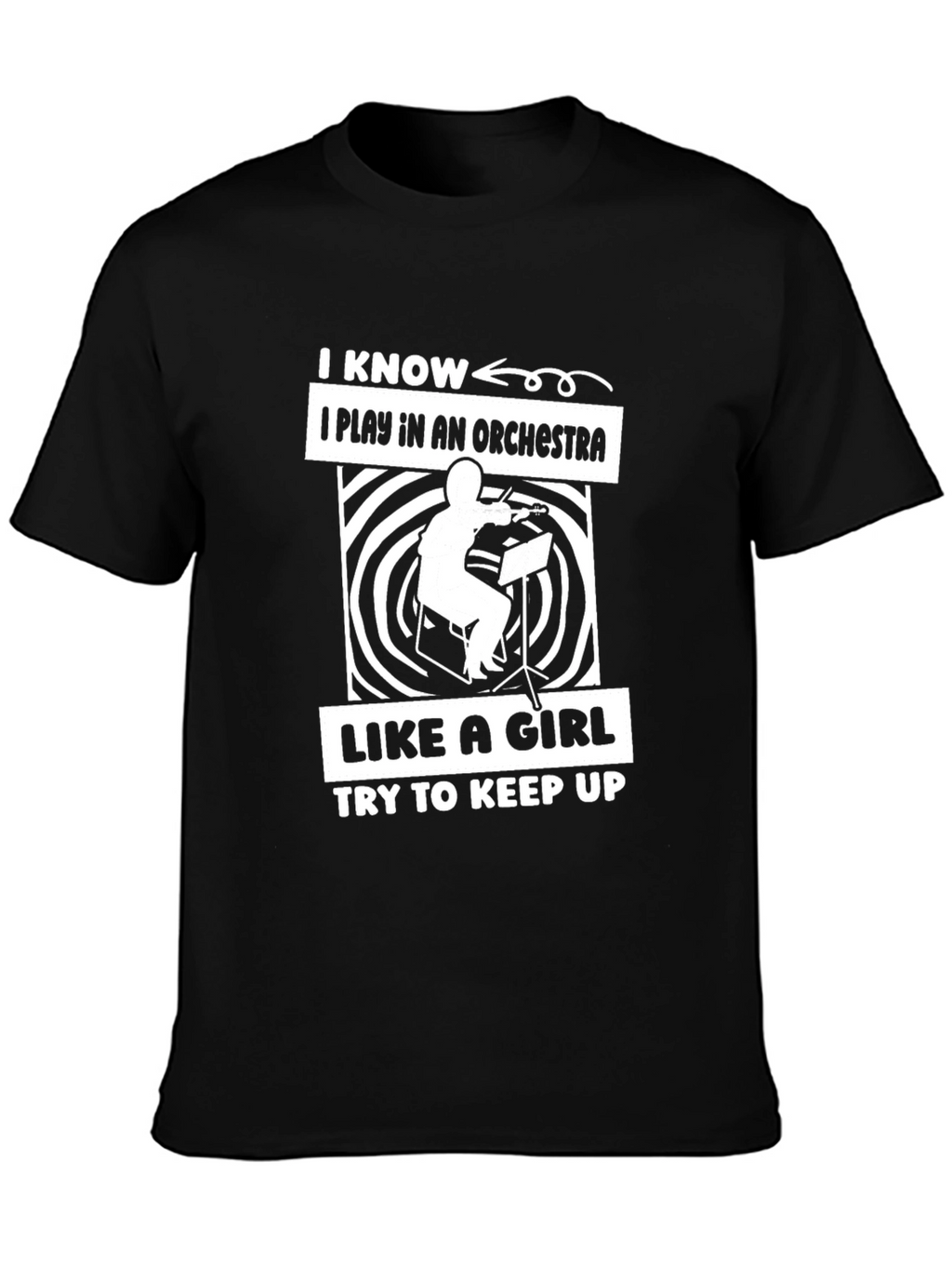 Orchestra Like a Girl Graphic T-Shirt